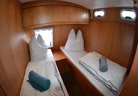 Doppelkajüte Achtern Steuerbord